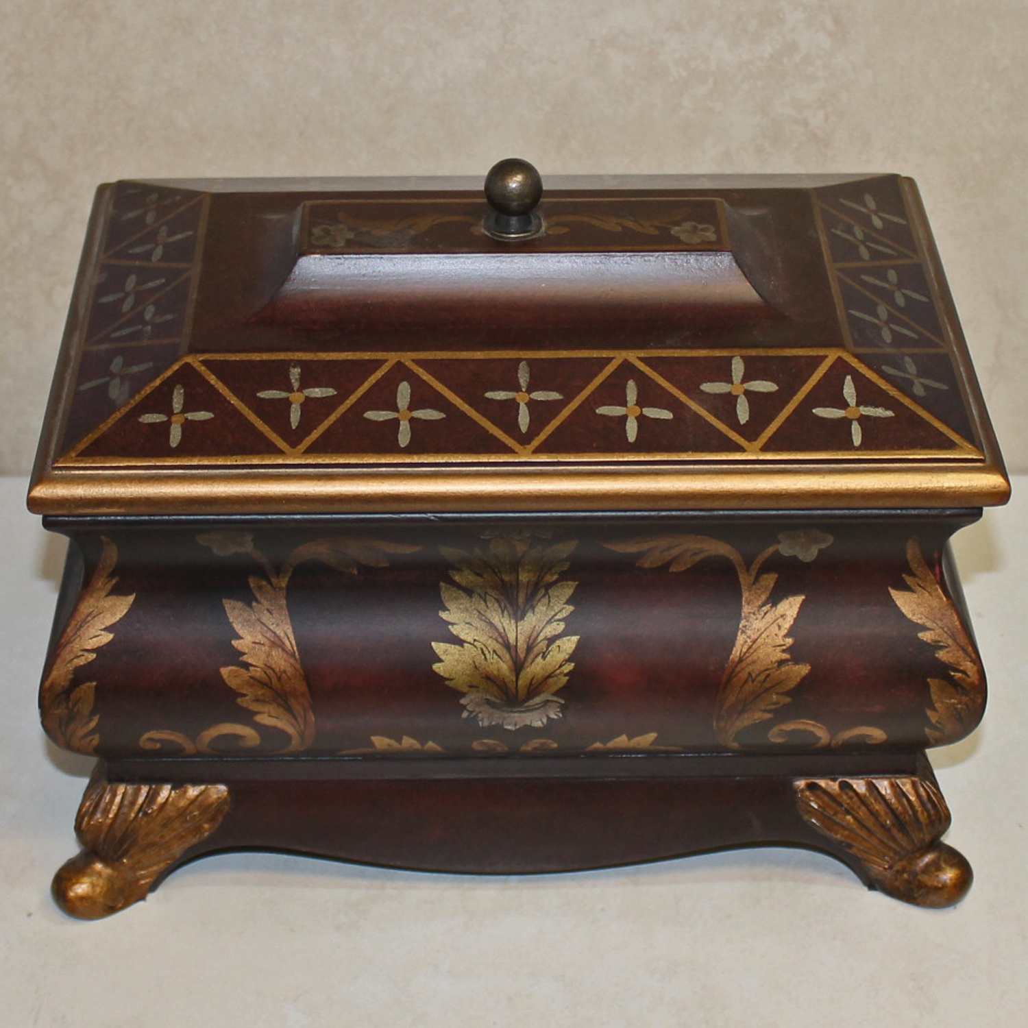 Small Wooden Chest Box - Picture 4 of 5